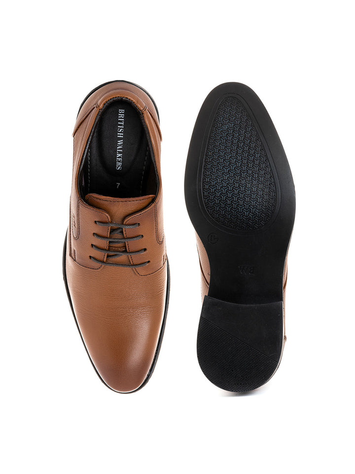 British Walkers Leather Formal Derby Shoe for Men
