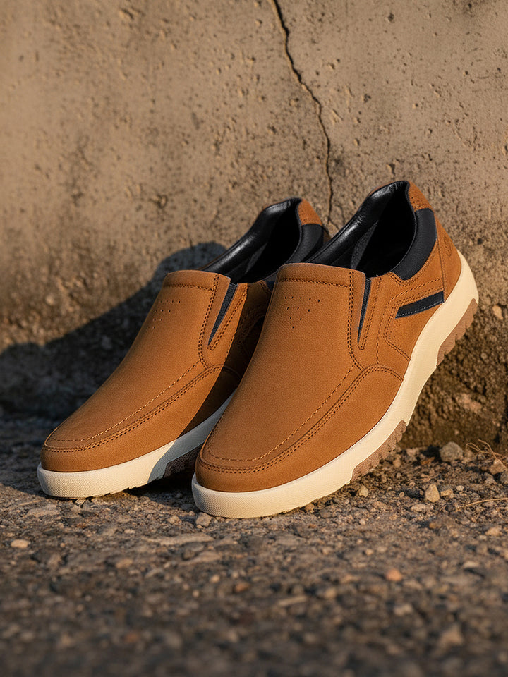 British Walkers Leather Loafer Sneakers for Men – Britishwalkers display picture 1